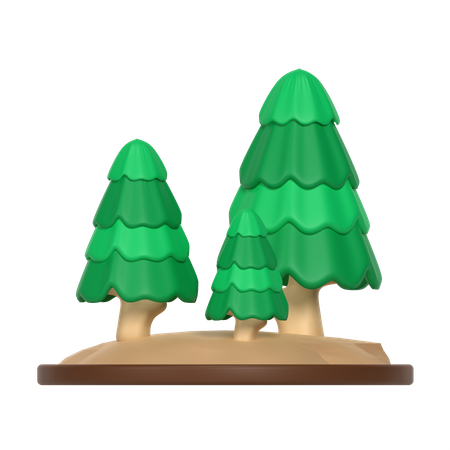 Árbol  3D Icon