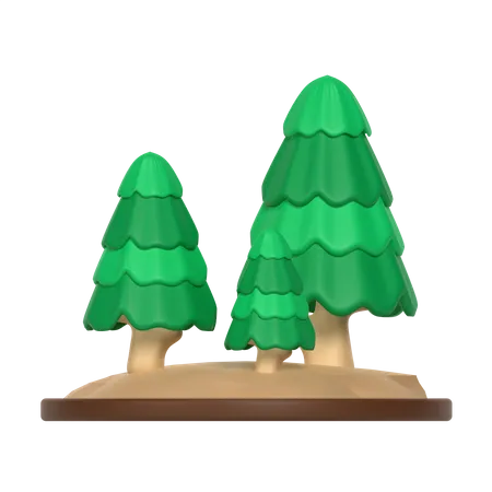 Árbol  3D Icon