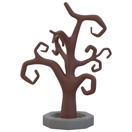 Árbol de halloween  3D Icon