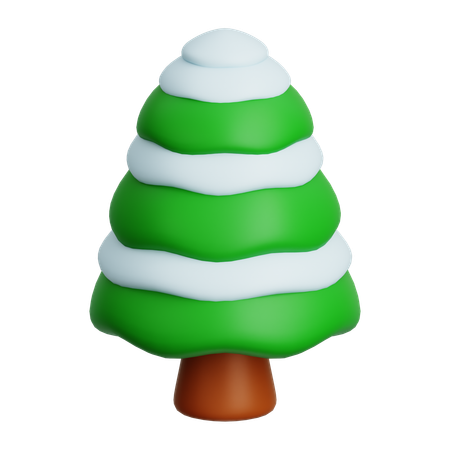 Árbol de invierno  3D Icon