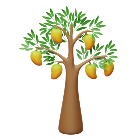 Árbol de mango  3D Icon
