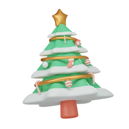 Árbol de Navidad  3D Icon