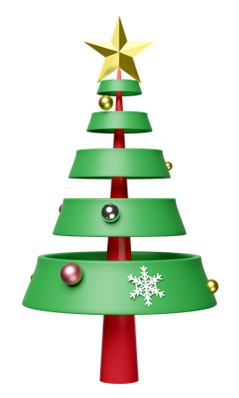 Árbol de Navidad  3D Icon