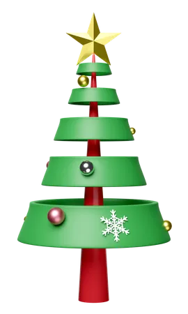 Árbol de Navidad  3D Icon