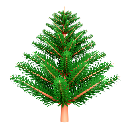 Árbol de Navidad  3D Icon