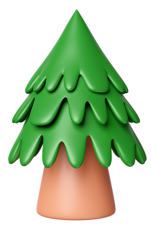 Árbol de Navidad  3D Icon