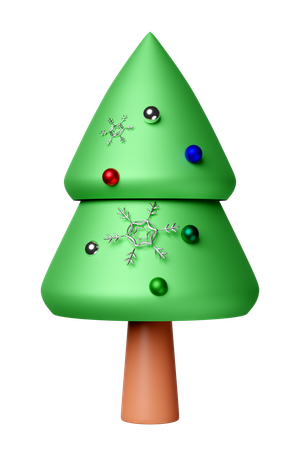 Árbol de Navidad  3D Icon