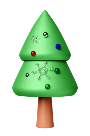 Árbol de Navidad  3D Icon