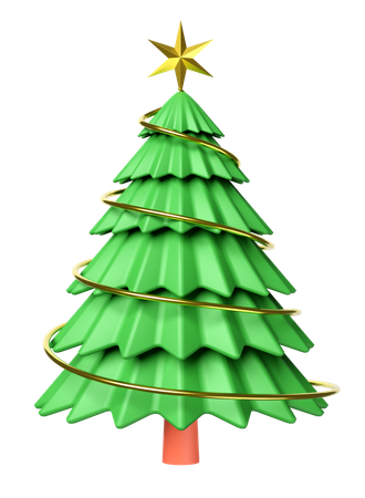 Árbol de Navidad  3D Icon