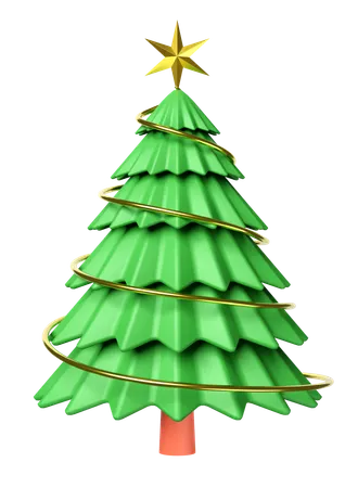 Árbol de Navidad  3D Icon