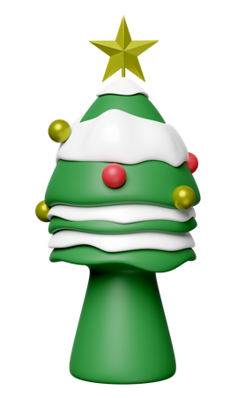 Árbol de Navidad  3D Icon