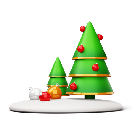 Árbol de Navidad  3D Icon