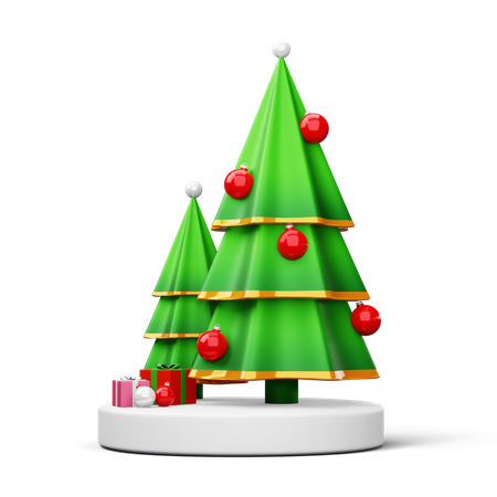 Árbol de Navidad  3D Icon