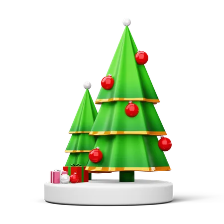 Árbol de Navidad  3D Icon