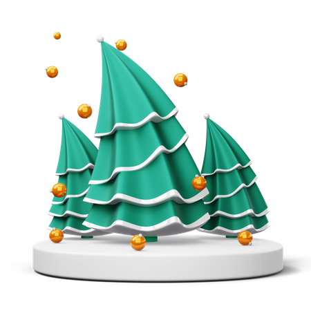 Árbol de Navidad  3D Icon