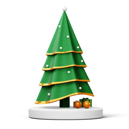 Licuadora De Arboles De Navidad 3 D Feliz Navidad Ilustracion 3 D 3D Icon