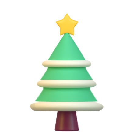 Árbol de Navidad  3D Icon