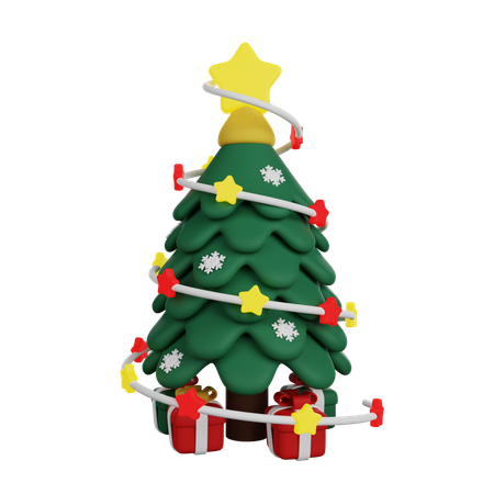 Árbol de Navidad  3D Icon