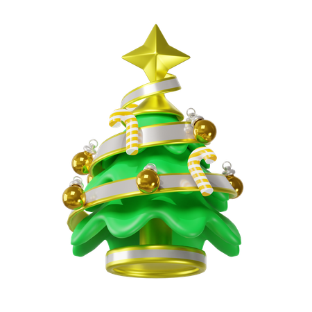 Árbol de Navidad  3D Icon