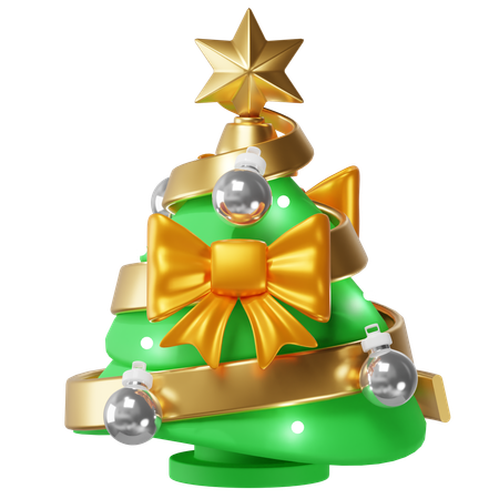 Árbol de Navidad  3D Icon