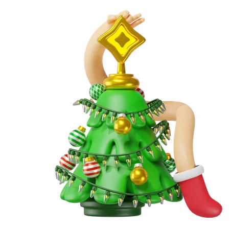 Árbol de Navidad  3D Icon