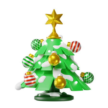 Árbol de Navidad  3D Icon