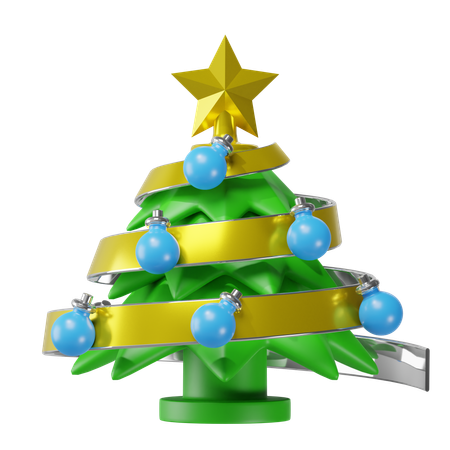 Árbol de Navidad  3D Icon