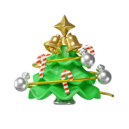 Árbol de Navidad  3D Icon