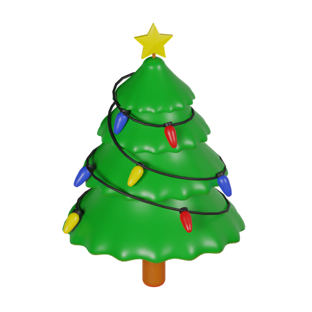 Árbol de Navidad  3D Icon