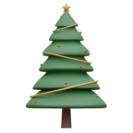 Árbol de Navidad  3D Icon