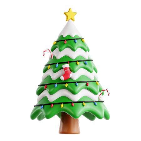 Árbol de Navidad  3D Icon