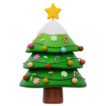 Árbol de Navidad  3D Icon