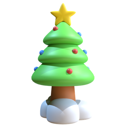 Árbol de Navidad  3D Icon