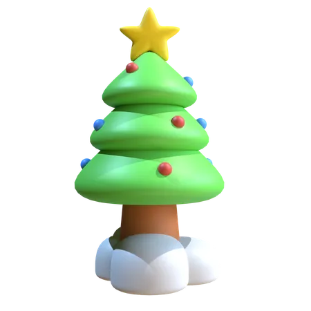 Árbol de Navidad  3D Icon