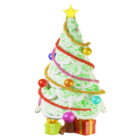 Árbol de Navidad  3D Icon