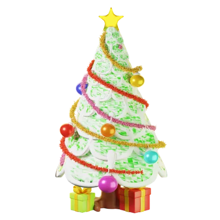 Árbol de Navidad  3D Icon