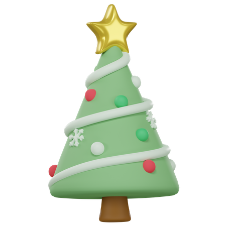 Árbol de Navidad  3D Icon