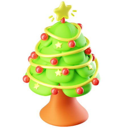 Árbol de Navidad  3D Icon