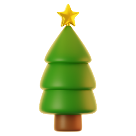 Árbol de Navidad  3D Icon