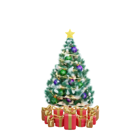 Árbol de Navidad  3D Icon