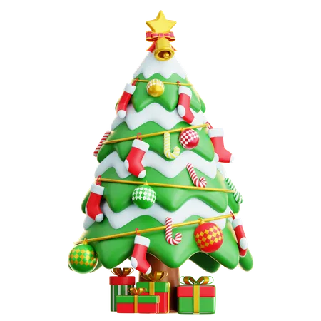 Árbol de Navidad  3D Icon