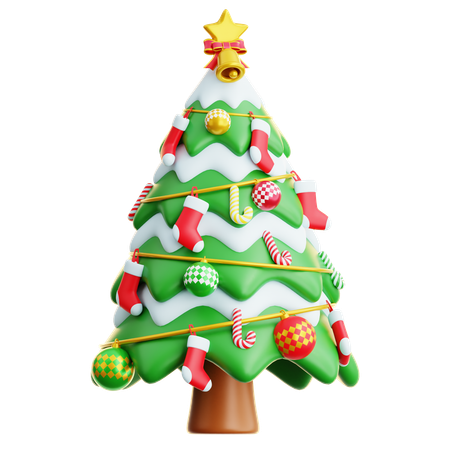 Árbol de Navidad  3D Icon