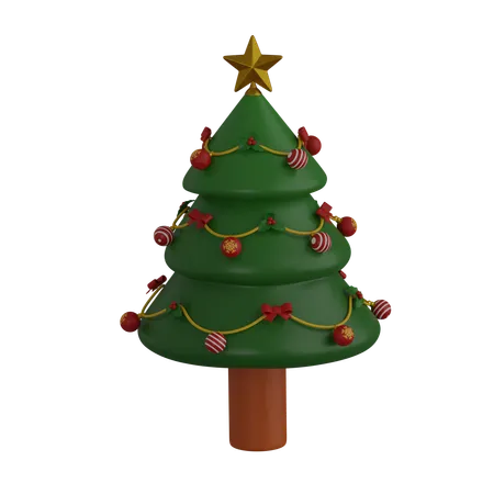 Árbol de Navidad  3D Icon