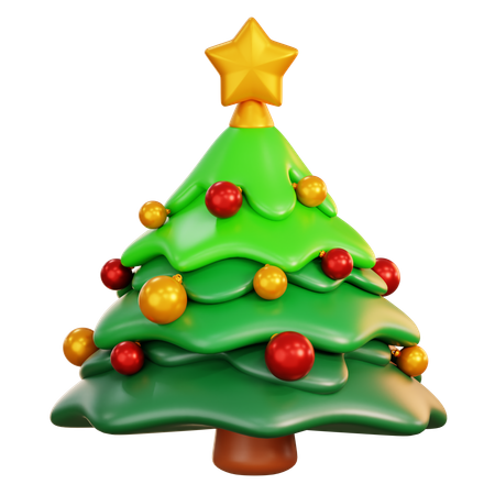 Árbol de Navidad  3D Icon