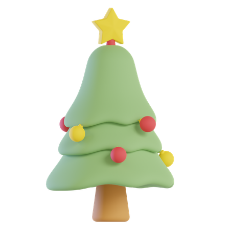 Árbol de Navidad  3D Icon