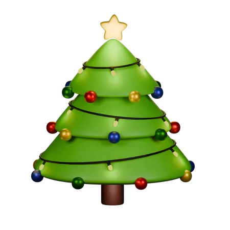 Árbol de Navidad  3D Icon