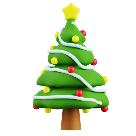 Árbol de Navidad  3D Icon