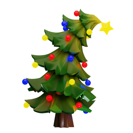 Árbol de Navidad  3D Icon