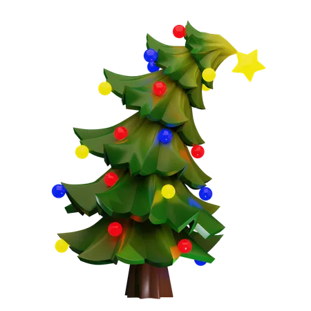 Árbol de Navidad  3D Icon