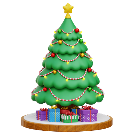 Árbol de Navidad  3D Icon